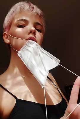 Hot Babe Getting Naked During Quarantine